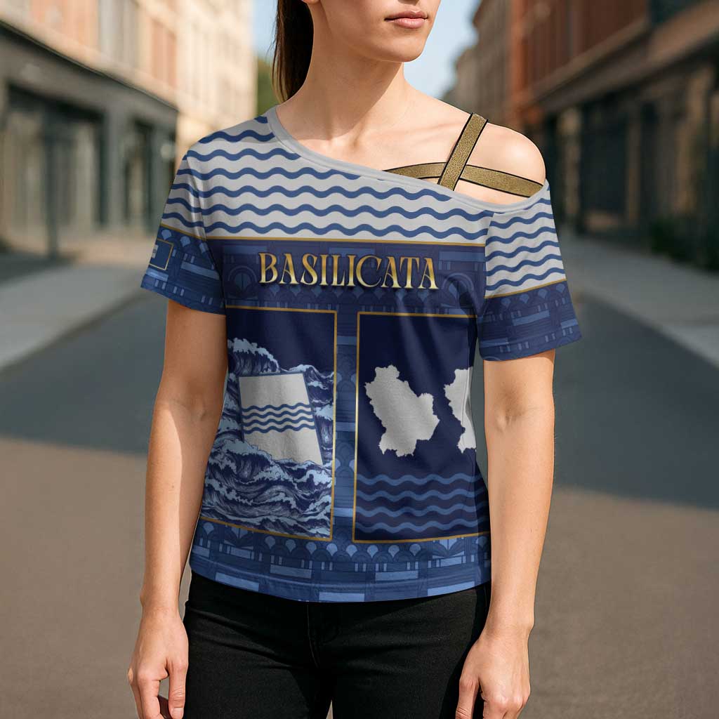 Personalized Italy Basilicata Cross Shoulder Shirt Unique Style