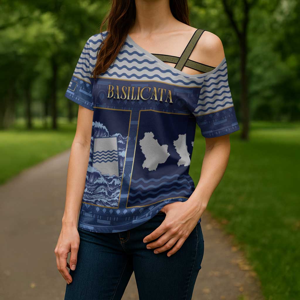 Personalized Italy Basilicata Cross Shoulder Shirt Unique Style