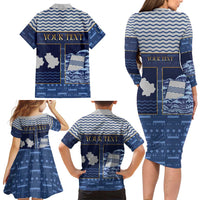 Personalized Italy Basilicata Family Matching Long Sleeve Bodycon Dress and Hawaiian Shirt Unique Style