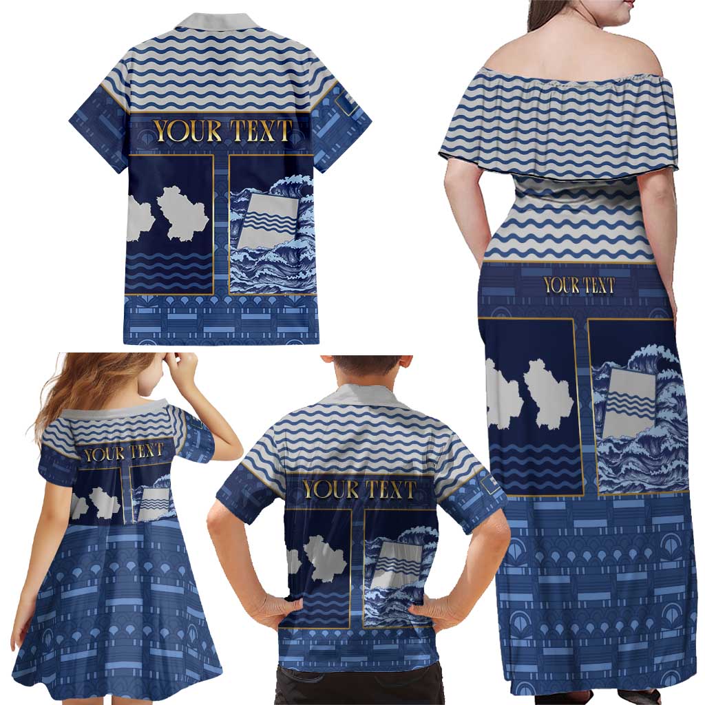 Personalized Italy Basilicata Family Matching Off Shoulder Maxi Dress and Hawaiian Shirt Unique Style