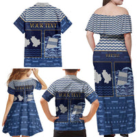 Personalized Italy Basilicata Family Matching Off Shoulder Maxi Dress and Hawaiian Shirt Unique Style