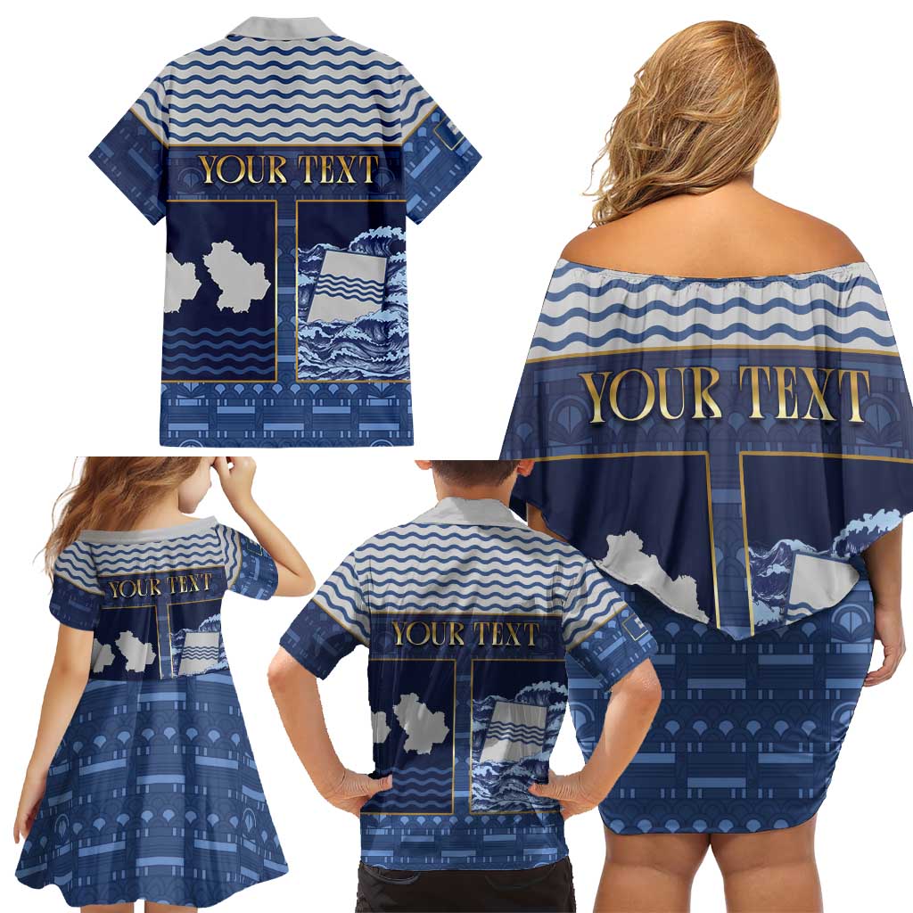 Personalized Italy Basilicata Family Matching Off Shoulder Short Dress and Hawaiian Shirt Unique Style