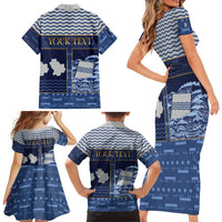 Personalized Italy Basilicata Family Matching Short Sleeve Bodycon Dress and Hawaiian Shirt Unique Style