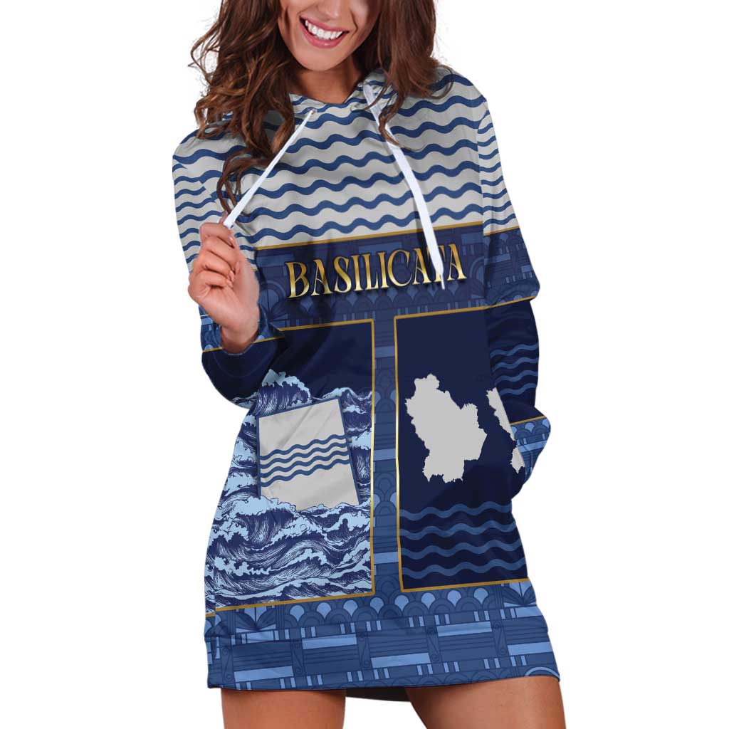 Personalized Italy Basilicata Hoodie Dress Unique Style