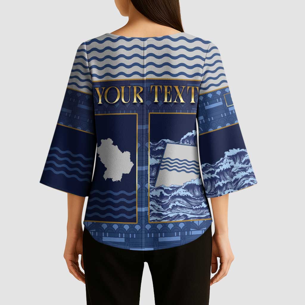 Personalized Italy Basilicata Kimono Sleeve Blouse Unique Style