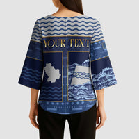 Personalized Italy Basilicata Kimono Sleeve Blouse Unique Style