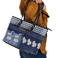 Italy Basilicata Leather Tote Bag Unique Style