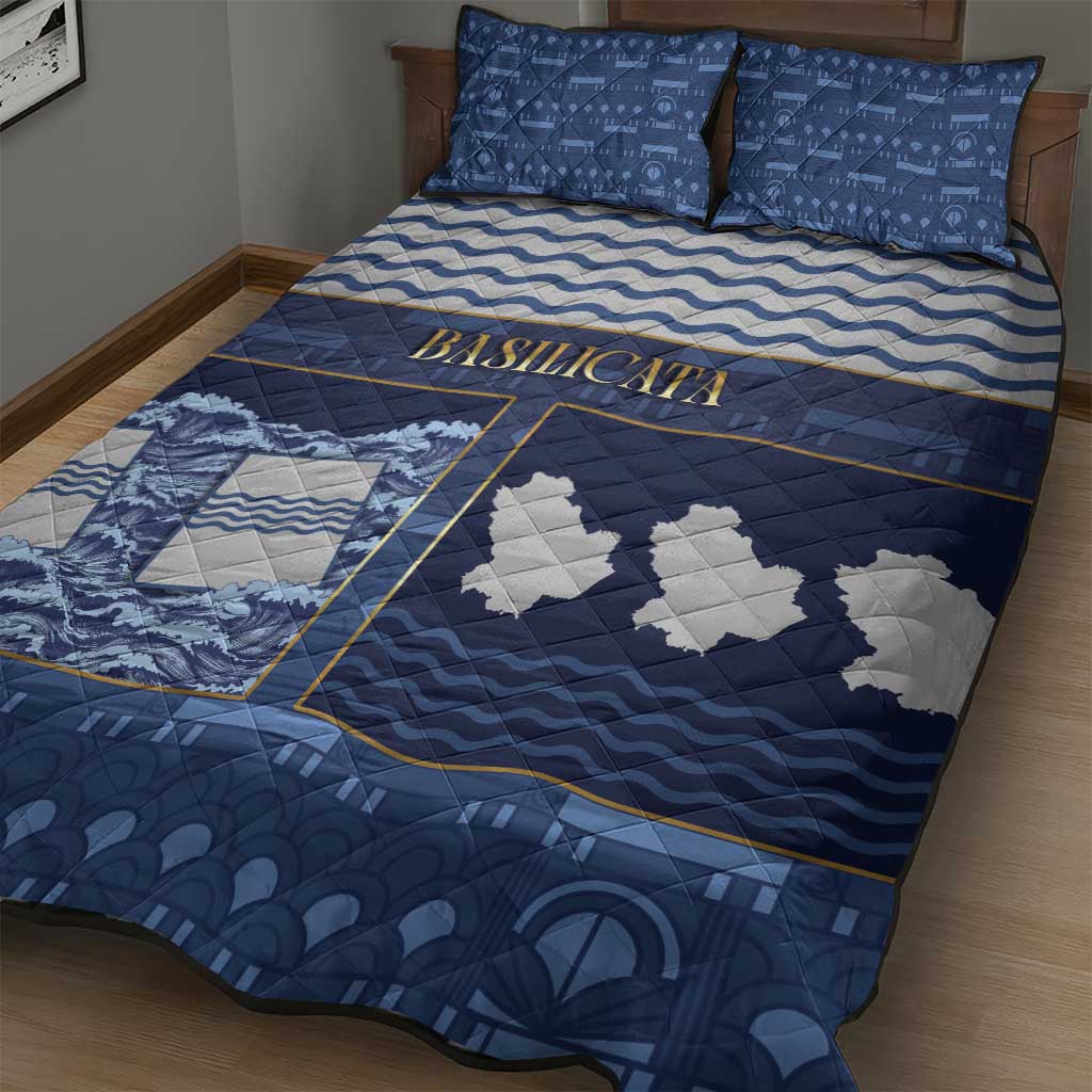 Italy Basilicata Quilt Bed Set Unique Style