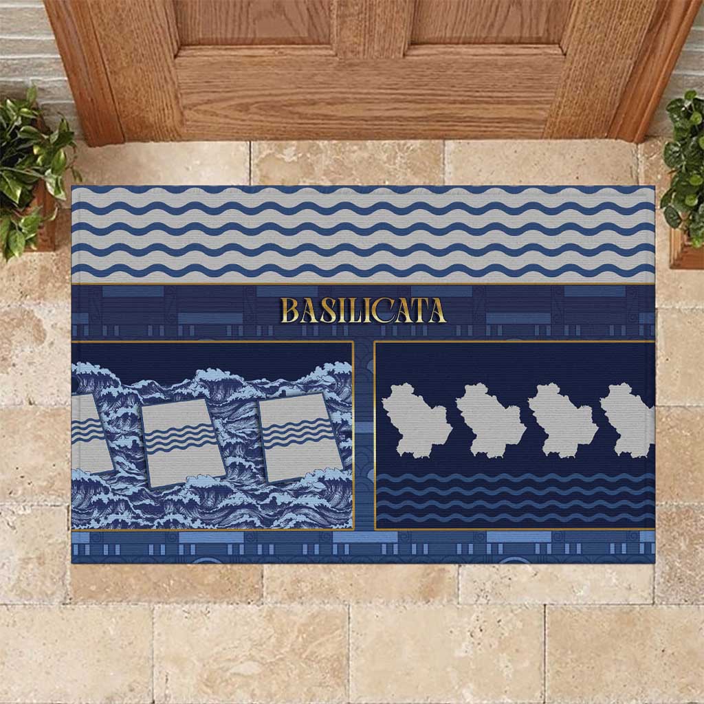 Italy Basilicata Rubber Doormat Unique Style