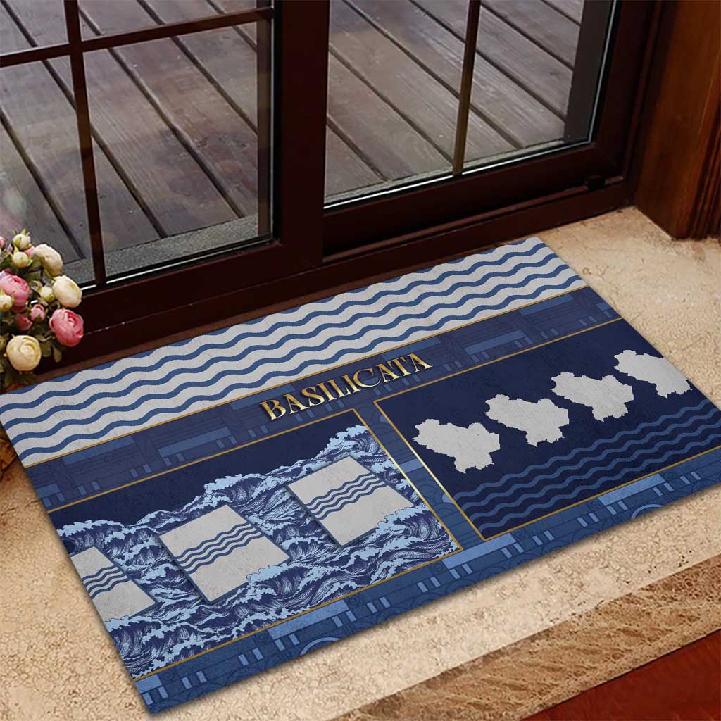 Italy Basilicata Rubber Doormat Unique Style
