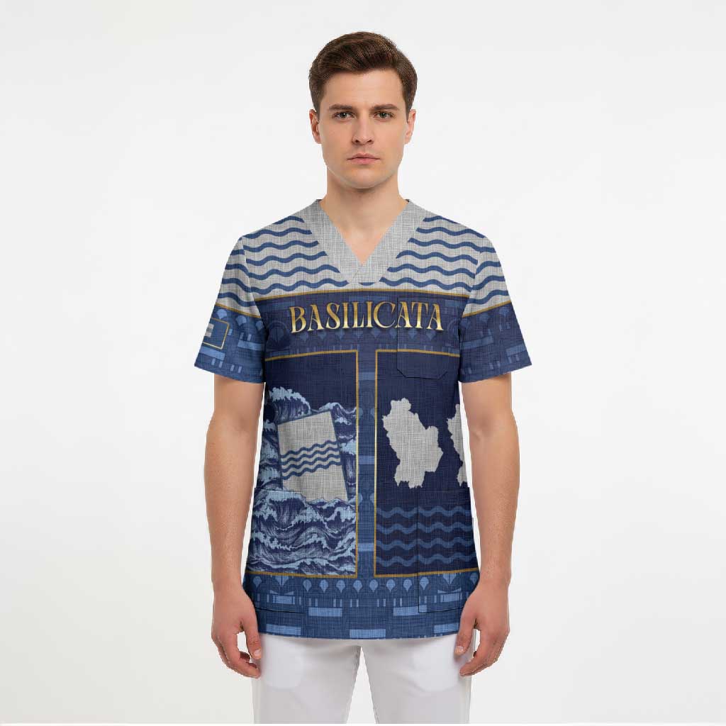 Personalized Italy Basilicata Scrub Top Unique Style