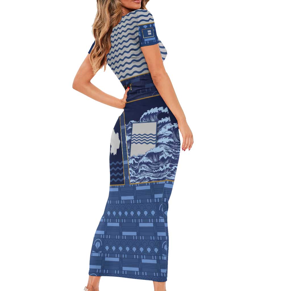 Personalized Italy Basilicata Short Sleeve Bodycon Dress Unique Style