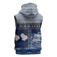 Personalized Italy Basilicata Sleeveless Zip Hoodie Unique Style