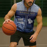 Personalized Italy Basilicata Sleeveless Zip Hoodie Unique Style