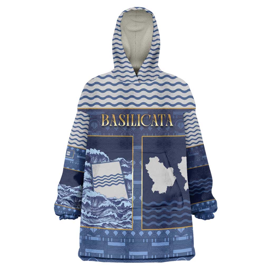 Personalized Italy Basilicata Wearable Blanket Hoodie Unique Style