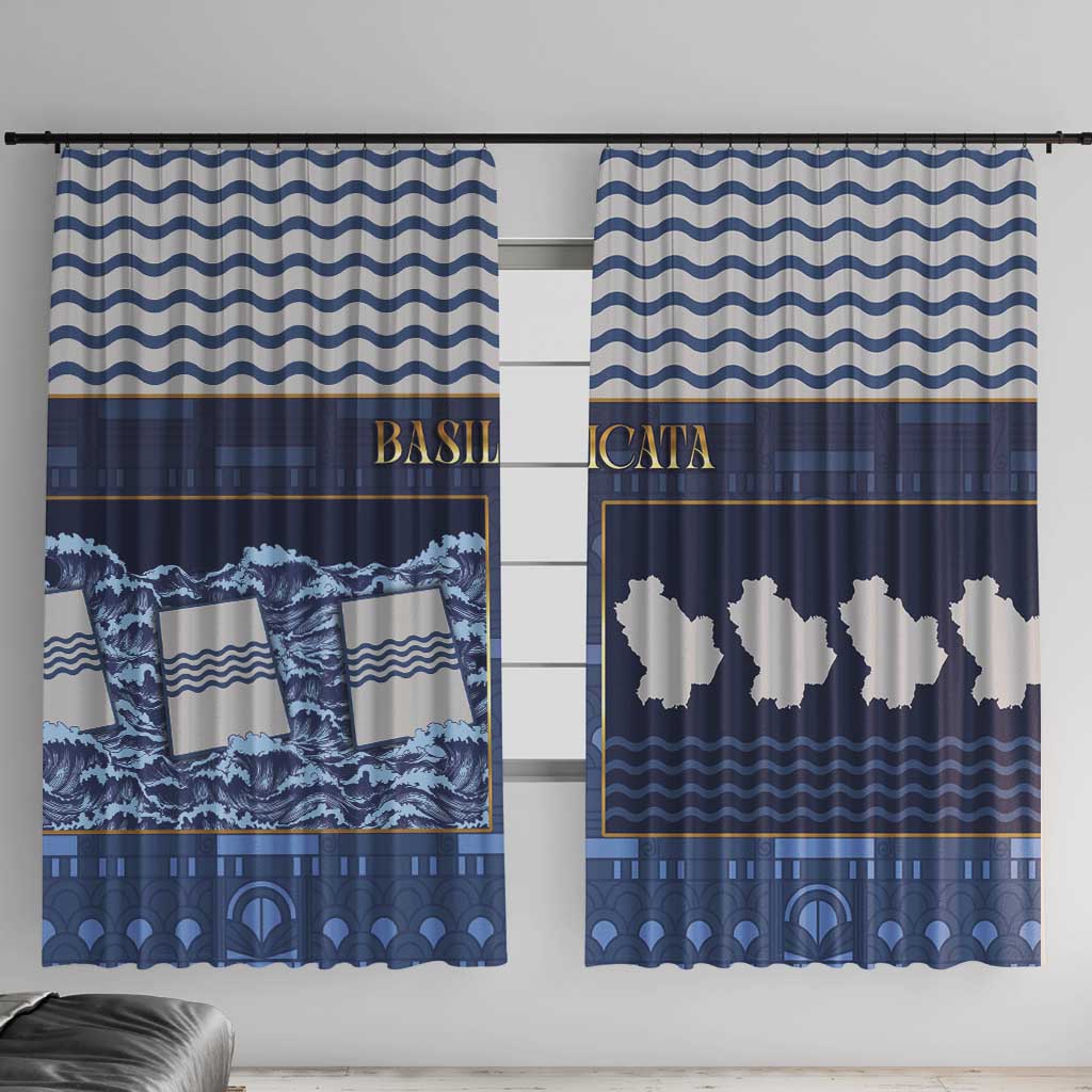 Italy Basilicata Window Curtain Unique Style