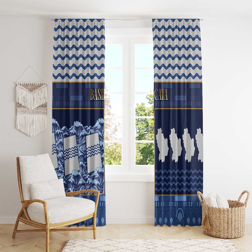 Italy Basilicata Window Curtain Unique Style