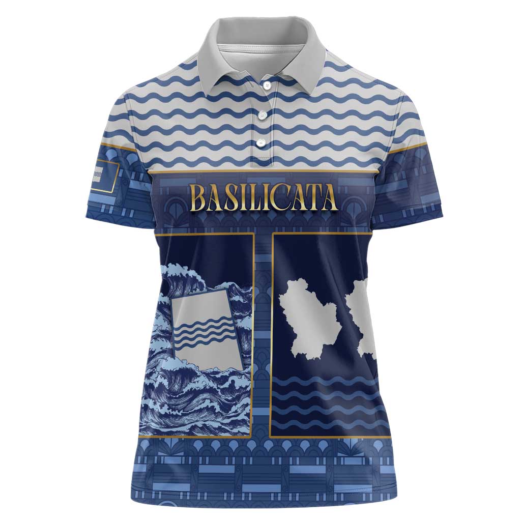 Personalized Italy Basilicata Women Polo Shirt Unique Style