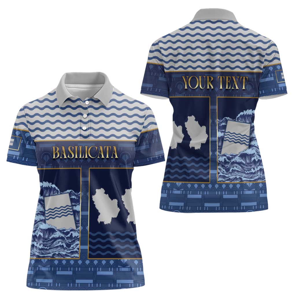 Personalized Italy Basilicata Women Polo Shirt Unique Style