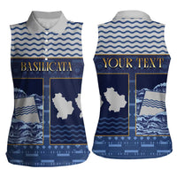 Personalized Italy Basilicata Women Sleeveless Polo Shirt Unique Style