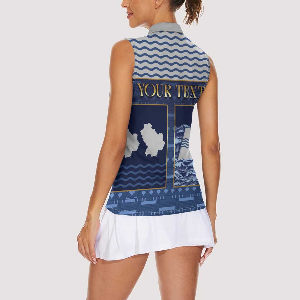 Personalized Italy Basilicata Women Sleeveless Polo Shirt Unique Style