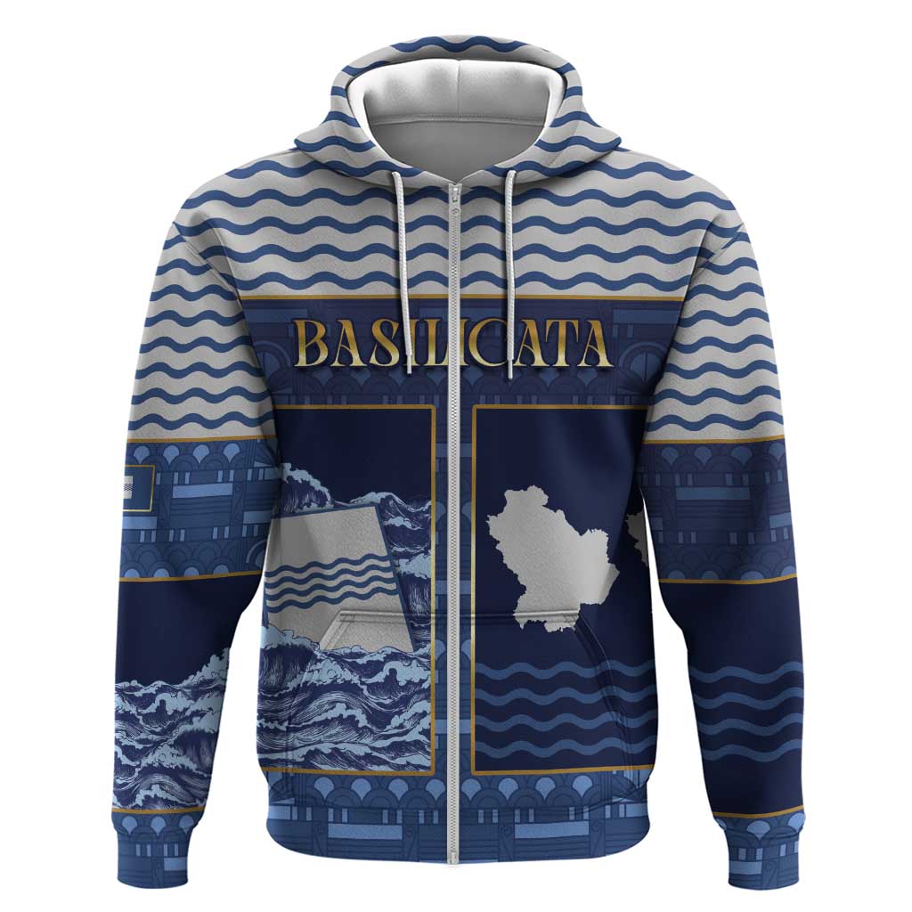 Personalized Italy Basilicata Zip Hoodie Unique Style