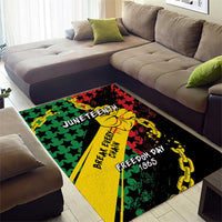 Juneteenth 1865 Area Rug Break Every Chain