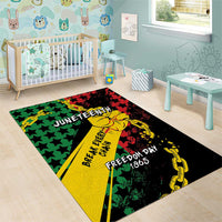 Juneteenth 1865 Area Rug Break Every Chain