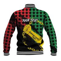 Personalized Juneteenth 1865 Baseball Jacket Break Every Chain