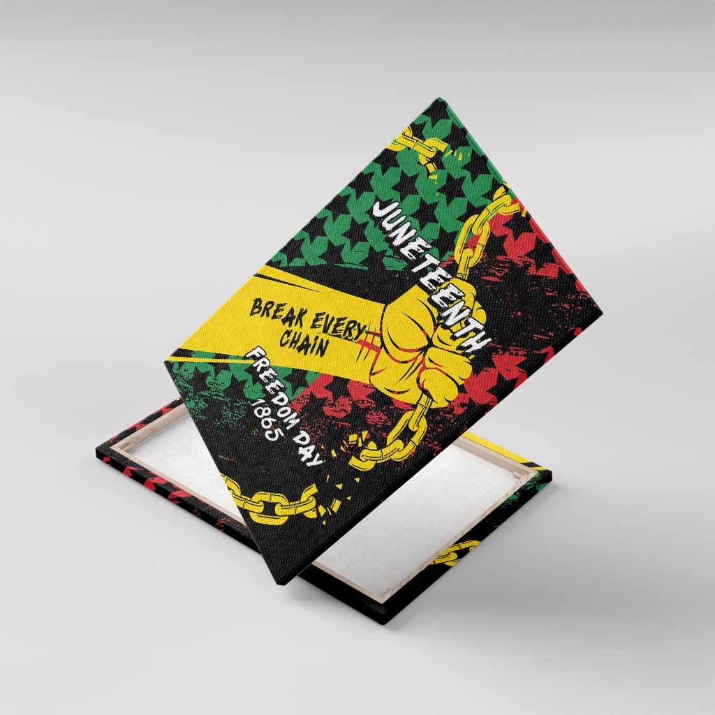 Juneteenth 1865 Canvas Wall Art Break Every Chain