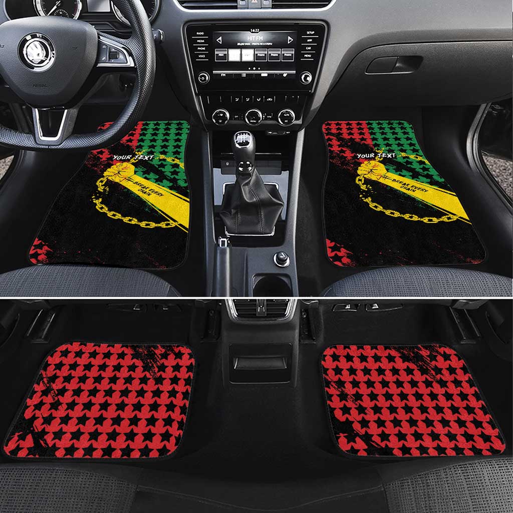 Juneteenth 1865 Car Mats Break Every Chain