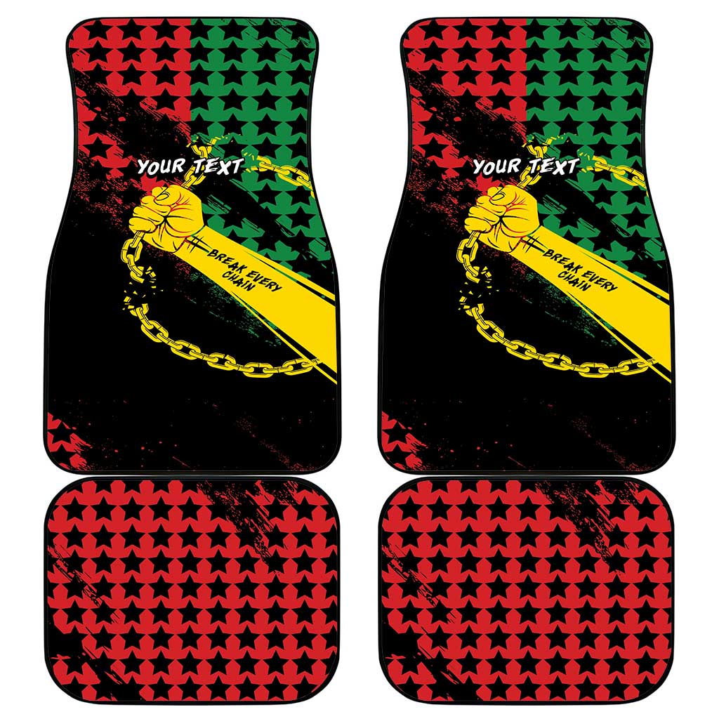 Juneteenth 1865 Car Mats Break Every Chain