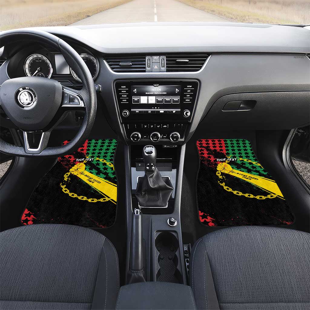 Juneteenth 1865 Car Mats Break Every Chain