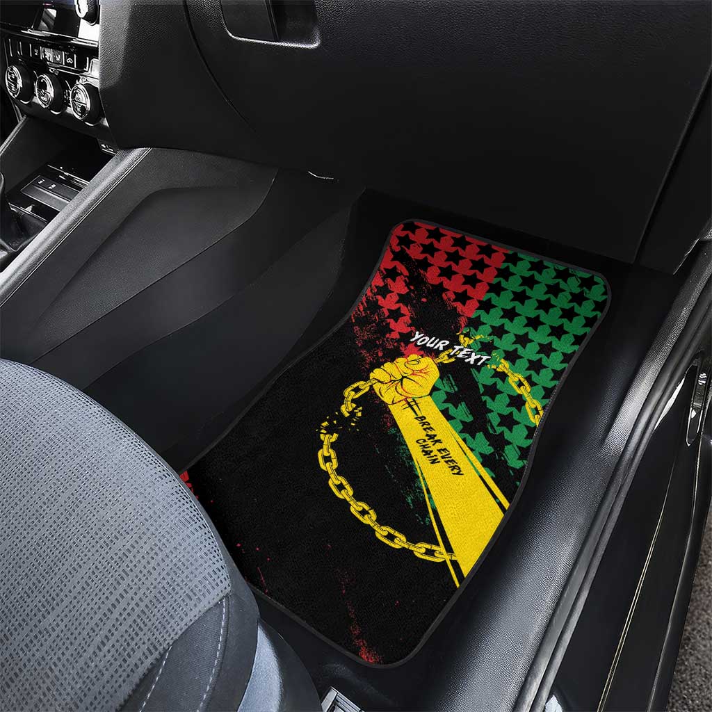 Juneteenth 1865 Car Mats Break Every Chain