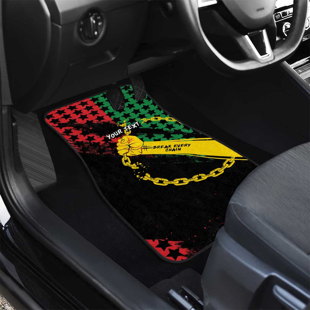 Juneteenth 1865 Car Mats Break Every Chain