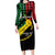 Personalized Juneteenth 1865 Family Matching Long Sleeve Bodycon Dress and Hawaiian Shirt Break Every Chain