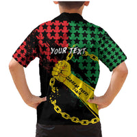 Personalized Juneteenth 1865 Family Matching Mermaid Dress and Hawaiian Shirt Break Every Chain