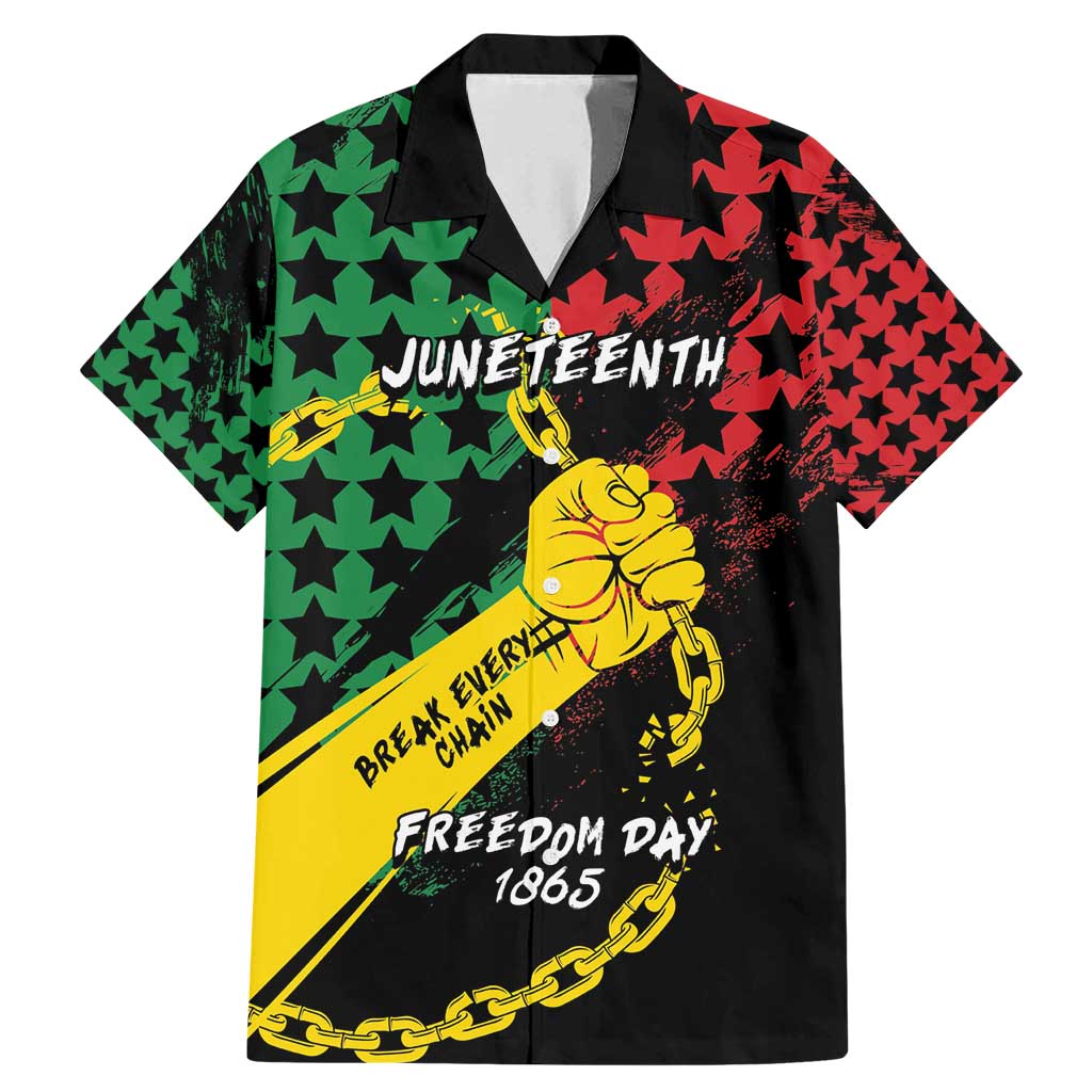Personalized Juneteenth 1865 Family Matching Mermaid Dress and Hawaiian Shirt Break Every Chain
