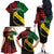 Personalized Juneteenth 1865 Family Matching Off The Shoulder Long Sleeve Dress and Hawaiian Shirt Break Every Chain