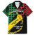 Personalized Juneteenth 1865 Family Matching Off The Shoulder Long Sleeve Dress and Hawaiian Shirt Break Every Chain