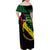 Personalized Juneteenth 1865 Family Matching Off Shoulder Maxi Dress and Hawaiian Shirt Break Every Chain