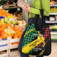 Juneteenth 1865 Grocery Bag Break Every Chain