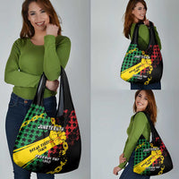 Juneteenth 1865 Grocery Bag Break Every Chain