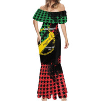 Personalized Juneteenth 1865 Mermaid Dress Break Every Chain