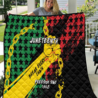 Juneteenth 1865 Quilt Break Every Chain