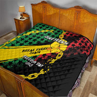 Juneteenth 1865 Quilt Break Every Chain