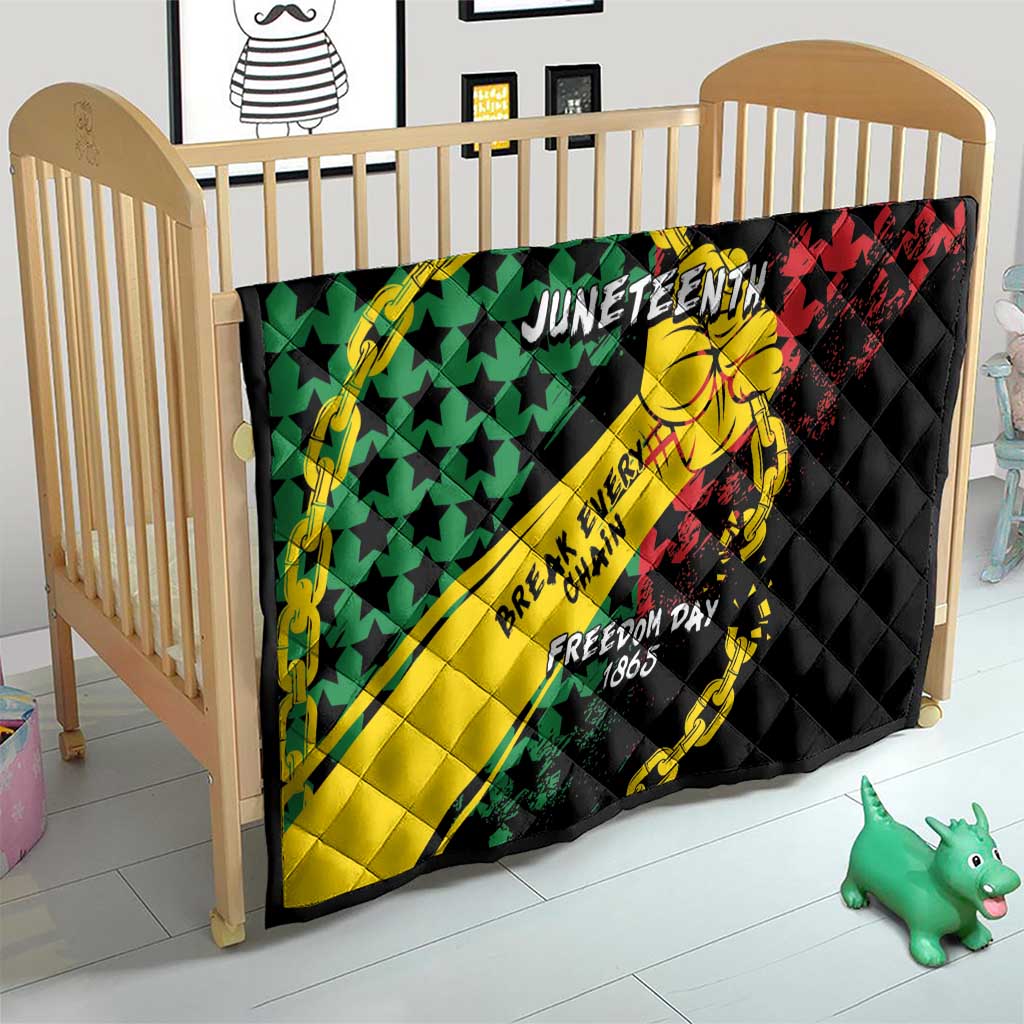 Juneteenth 1865 Quilt Break Every Chain