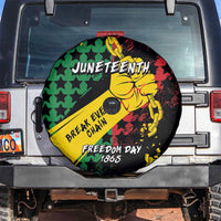 Juneteenth 1865 Spare Tire Cover Break Every Chain