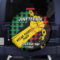Juneteenth 1865 Spare Tire Cover Break Every Chain