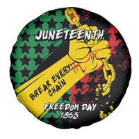 Juneteenth 1865 Spare Tire Cover Break Every Chain